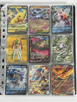 Pokemon Card Collection Binder Lot Holo Rare 151 Moltres Nidoking Charizard Pika - Image 1
