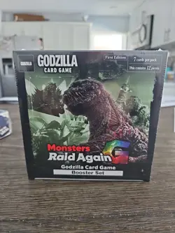 ENGLISH Godzilla Card Game BP02 Monsters Raid Again Booster Box FACTORY SEALED!^ - Image 1