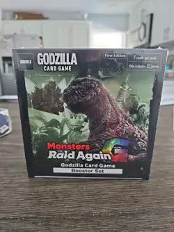 ENGLISH Godzilla Card Game BP02 Monsters Raid Again Booster Box FACTORY SEALED!^ - Image 2