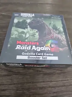 ENGLISH Godzilla Card Game BP02 Monsters Raid Again Booster Box FACTORY SEALED!^ - Image 3