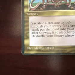 MTG Magic the Gathering 1x LP Altar of Bone - Ice Age x1 - Image 5