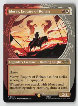 Merry, Esquire of Rohan (Showcase) *Non-Foil* LTR 325 NM - Image 1