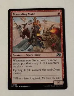 MTG Marauding Mako - Aetherdrift LP - Image 1