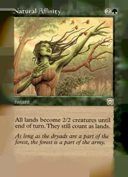 Mercadian Masques #260 Natural Affinity - Image 1