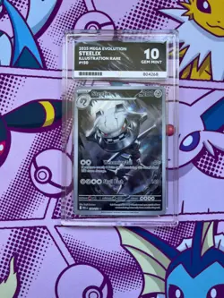 Pokemon - Steelix 150/132 - Illustration Rare - Mega Evolution - Graded - ACE 10 - Image 1