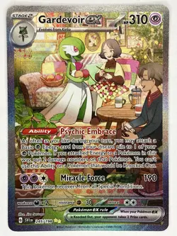 Gardevoir ex NM SIR 245/198 SV01: Scarlet & Violet Base Pokemon TCG Holo - Image 1