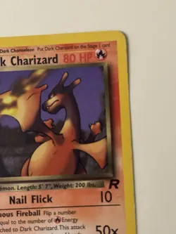 Dark Charizard 21/82 Non-Holo Team Rocket Vintage Pokemon TCG - Image 3