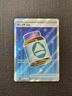 Pokemon TCG N's PP Up 262/217 Full Art Ultra Rare Ascended Heroes NM - Image 1