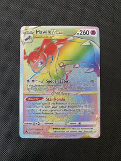 MAWILE VSTAR 200/195 RARE RAINBOW SILVER TEMPEST POKEMON NM/M - Image 1