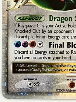 Rayquaza C Lv.X MP 146/147 Supreme Victors Pokemon TCG Holo - Image 5