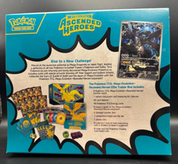 Pokemon Elite Trainer Box Mega Evolution Ascended Heroes Dragonite Zekrom - Image 2