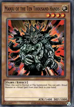 Manju of the Ten Thousands OTS Pack Common OP18-EN013 Yu-Gi-Oh! - Image 1