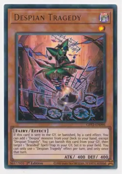 Despian Tragedy Yu-Gi-Oh! GFP2-EN096 1st Ultra Rare - Image 1