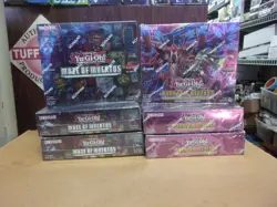 LOT OF (6) YU GI OH PHANTOM REVENGE & MAZE MUERTOS 1ST SEALED BOOSTER BOXES - Image 1