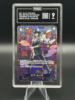 Rob Lucci SP OP03-092 Special Alt Art Japanese One Piece 🔥 TAG 9 - Image 1
