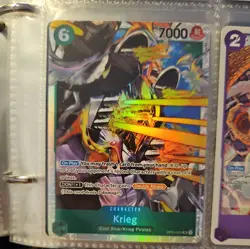 Krieg (OP03-025 SR) - Pillars of Strength (One Piece) Near Mint - Image 1