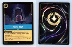 Vault Door #167/204 Lorcana Into The Inklands 2024 Disney Common TCG - Image 1