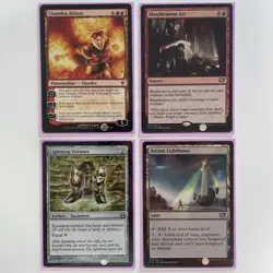 Magic The Gathering Lot Of 4 Cards + add ons - MTG Magic the Gathering - Image 1