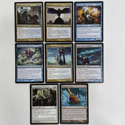Magic the Gathering Lot 8 Cards - MTG Magic the Gathering - Legendary Creature + - Image 1