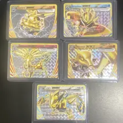 Pokemon BREAK Holo Card Lot Carbink Empoleon Xerneas Marowak Lugia - Image 1
