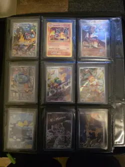 Full Pokemon Collection Ungraded Cards Binder, Top Loaders, Sleeves, and More - Image 3