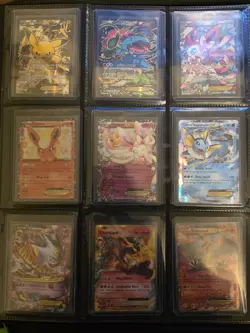 Full Pokemon Collection Ungraded Cards Binder, Top Loaders, Sleeves, and More - Image 5