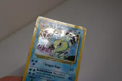 Pokemon Base Set Unlimted Holo Card: Gyarados (6/102) - Damaged (#2) - Image 2