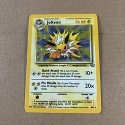 Pokemon TCG Jolteon Holo Rare Card 4/64 Near Mint Condition - Image 2