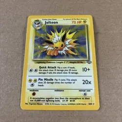Pokemon TCG Jolteon Holo Rare Card 4/64 Near Mint Condition - Image 3
