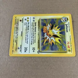 Pokemon TCG Jolteon Holo Rare Card 4/64 Near Mint Condition - Image 4