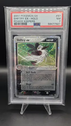 Shiftry ex 97/108 — PSA 7 — Ex Power Keepers — Holo Rare Vintage Pokemon Card - Image 1