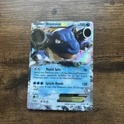 Pokemon TCG Blastoise EX XY30 Black Star Promo Ultra Rare Holo Card - Image 1