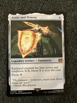 Magic The Gathering MTG - Aettir and Priwen - Final Fantasy - Image 1