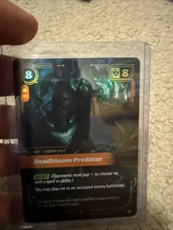 Deadbloom Predator - Riftbound Origins - OGN 161/298 - ENGLISH FOIL - Image 1