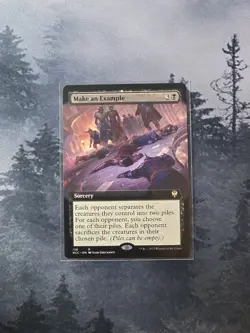 Make an Example (Extended Art) Commander: Streets of New Capenna Regular - Image 1