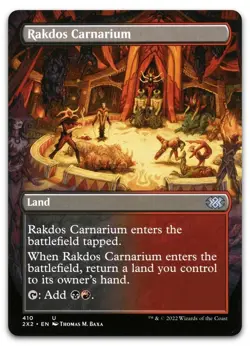 Rakdos Carnarium (Borderless) #410 (NM) Double Masters 2022 2X2 Magic MTG - Image 1
