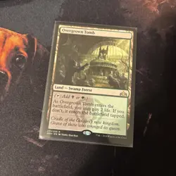 Mtg Overgrown Tomb - Guilds Of Ravnica + Bonus Foils - Image 1