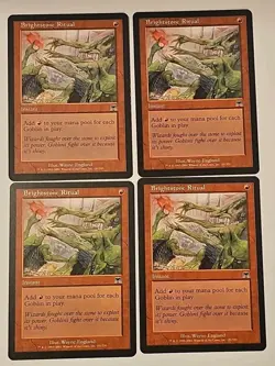 4x Mtg 💥💥 Brightstone Ritual 💥💥 Onslaught MT/NM Regular Magic The Gathering - Image 1