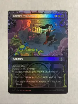 Karai's Technique (Showcase) Teenage Mutant Ninja Turtles Foil - Image 1
