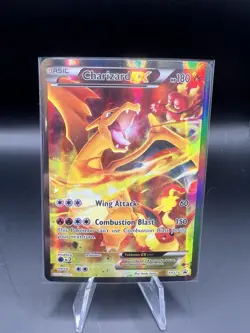 Pokemon TCG Charizard EX XY121 Black Star Promo Holo Full Art - Near Mint - Image 1