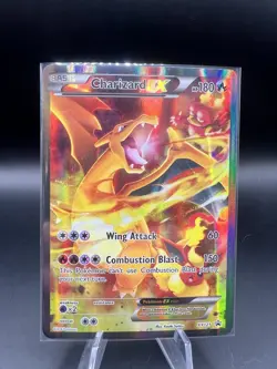 Pokemon TCG Charizard EX XY121 Black Star Promo Holo Full Art - Near Mint - Image 3
