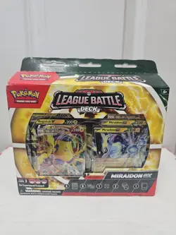 Pokemon TCG: Miraidon EX & Regieleki VMAX League Battle Deck : New & Sealed - Image 1