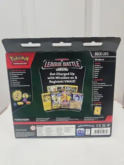 Pokemon TCG: Miraidon EX & Regieleki VMAX League Battle Deck : New & Sealed - Image 2