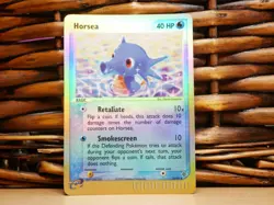 Pokemon HORSEA 33/97 REVERSE HOLO | LP Light Play | EX Dragon | 2003 - Image 1