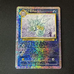 2002 Pokemon TCG Legendary Collection Seadra 63/110 Reverse Holo Rare - Image 1