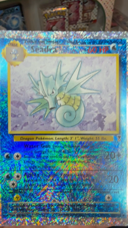 2002 Pokemon TCG Legendary Collection Seadra 63/110 Reverse Holo Rare - Image 2