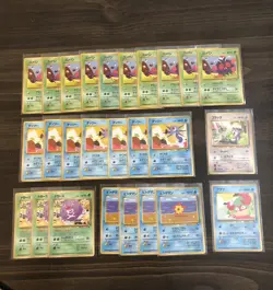 Pokemon japanese vending series lot 26 total - All NM/Mint - Image 1