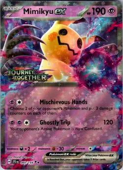 Mimikyu EX 069/159 Journey Together Stamped Promo - Image 1