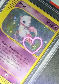 🌀SWIRL🌀 PSA 2 Mew 19/165 Holo Expedition Pokemon TCG - Image 2