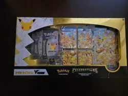 Pokemon Pikachu V-Union Celebrations Premium Playmat Special Collection Box - Image 1